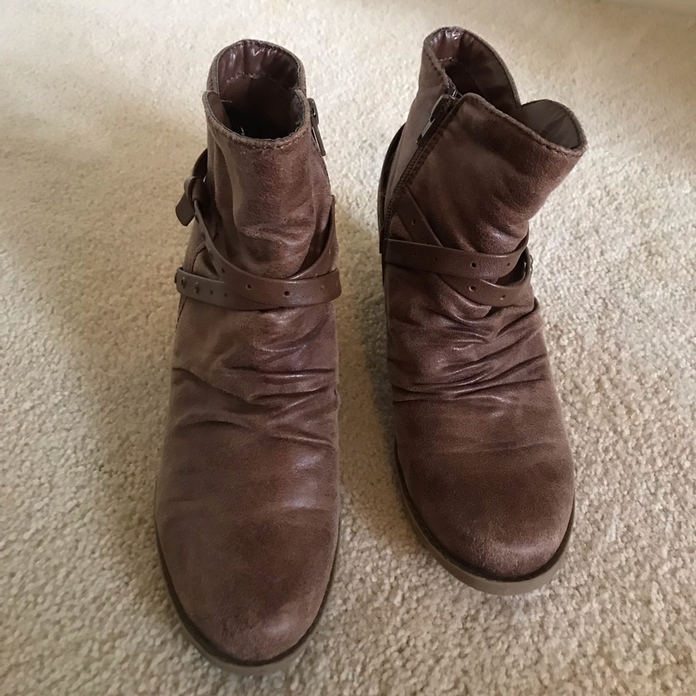 Brown Ankle Booties